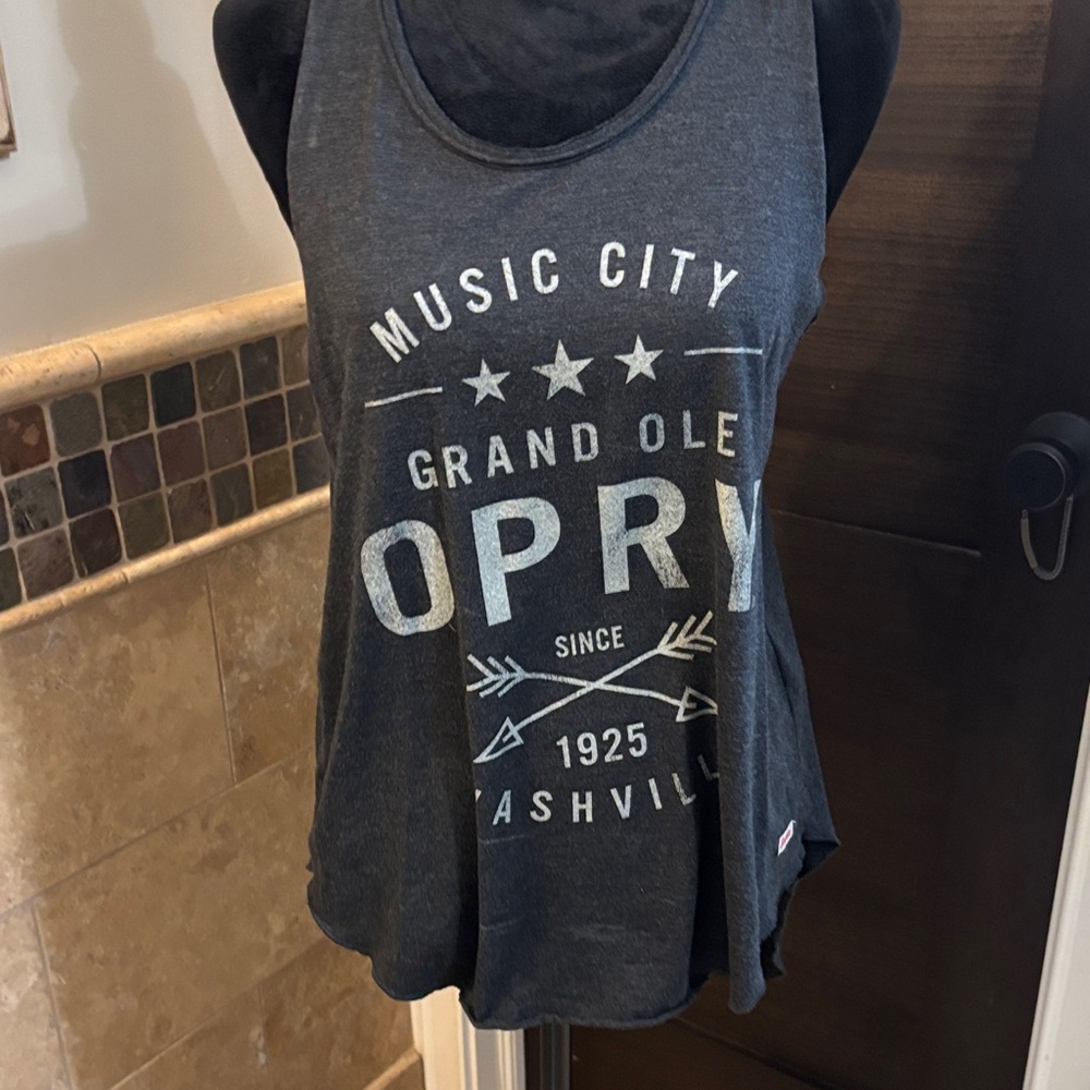 Grand Ole Opry Women's Black Tank Top